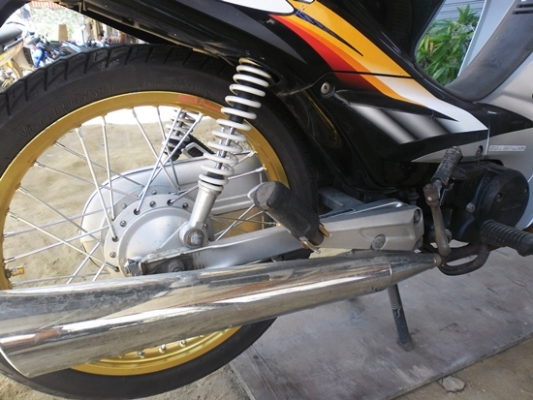 wave100sปี47รถบ้านสภาพดีรถเดิมๆเครื่องดีสีสวยภาษีไม่ขาด