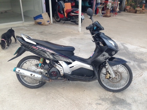 ขาย yamaha nouvo mx ปี 49 สีดำ แต่งพองาม สภาพเดิมสวยเครื่องดีพร้อมใช้