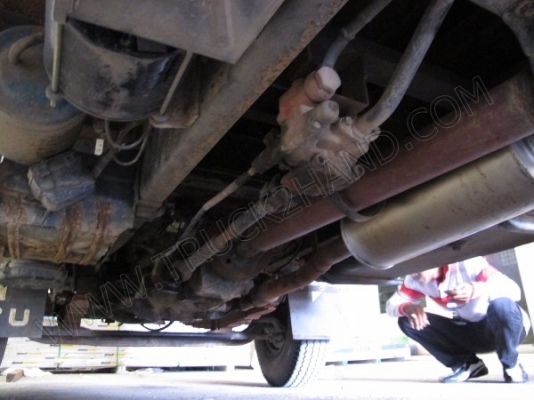 รถบรรทุก 6 ล้อดั๊มพ์ ยี่ห้อ MITSUBISHI จดทะเบียนเมื่อวันที่ 21 กุมภาพันธ์ 2546