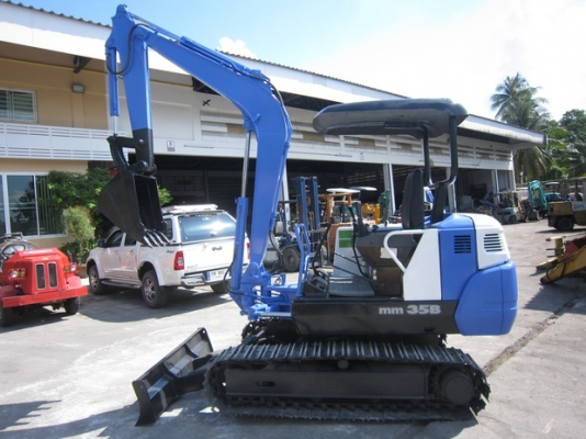 ขาย รถขุดเล็ก MITSUBISHI รุ่น MM35B แทร็กเหล็ก มือสองญี่ปุ่น