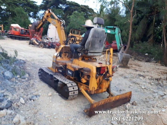 ขาย รถขุด แบคโฮ YANMAR YB600C ดีเซล 1 สูบ สตาร์ท 2 ระบบ เก่าญี่ปุ่น พร้อมใช้