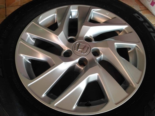ล้อแม็ก Honda CRV G4 ขอบ 17 ยาง Bridgestone Dueler 470 225 65 17 ผลิตปลายปี 14 ขายถูกๆ ทั้งชุด 6900.- ใส่ฟรี รับเทิร์น รับบัตรเครดิตทุกธนาคาร ส่งทั่วไทย ล้อแม็ก Honda CRV G4 ขอบ 17 ยาง Bridgestone Dueler 470 225 65 17 ผลิตปลายปี 14 ขายถูกๆ ทั้งชุด 6900.- ใส่ฟรี รับเทิร์น รับบัตรเครดิตทุกธนาคาร ส่งทั่วไทย