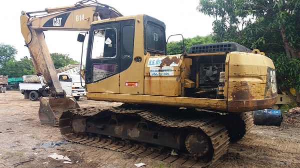 ขาย 695,000 CAT 320 B เอกสารเล่มทะเบียน ไฟฟ้าครบ เครื่องดี ปั๊มแรง เอวแน่น ช่วงล่างเต็ม บูมอาร์มมีปะ รถสีไม่สวย สภาพพร้อมใช้งาน รถอยู่ สิงห์บุรี 090-772-3710 090-772-3708