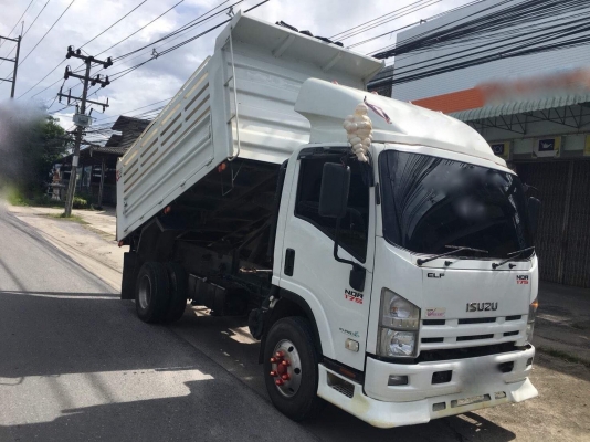 รถอีซุซุ 6 ล้อดั้ม NQR 175 แรงม้า ปี 54. , ( รถ สวย. ) สนใจติดต่อ 081 - 6079515