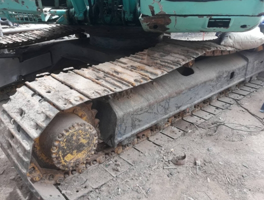 KOBELCO MARK 5 SK 120 รถบอดี้สวยๆครับ ภายในห้องเก๋งสะอาดเดิมๆ แอร์เย็น ชุดไฟฟ้ามอเตอร์คันเร่งอยู่ครบ ช่วงล่างเอวแน่น โรลเลอร์โซ่บูทใบแทรกพร้อมใช้งานได้เลย เอกสารอินวอยครับ