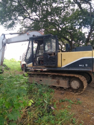 รถแบคโฮ KOBELCO SK120 เครื่องดี ปั๊มแรง โซ่หนา เอวแน่น แอร์เย็น รถสวย สภาพพร้อมใช้งาน มีเอกสารแจ้งจำหน่าย ชุดจดทะเบียน มี VDO การทำงานให้ชม