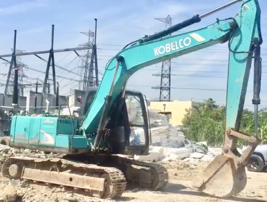 KOBELCO MARK 3 SK 120 เอกสารเล่มทะเบียนครบ รถบอดี้สวยบูมอาร์มสวยมาก ภายในเก๋งคอนโทรลง่าย สะอาด ช่วงล่างเอวแน่นดี พร้อมใช้งานได้เลยครับ