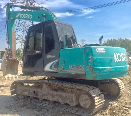 KOBELCO MARK 3 SK 120 เอกสารเล่มทะเบียนครบ รถบอดี้สวยบูมอาร์มสวยมาก ภายในเก๋งคอนโทรลง่าย สะอาด ช่วงล่างเอวแน่นดี พร้อมใช้งานได้เลยครับ