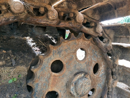 ขายรถแทรคเตอร์ KOMATSU D20PL-3 แผ่นกว้าง 70 ราคา 110000
