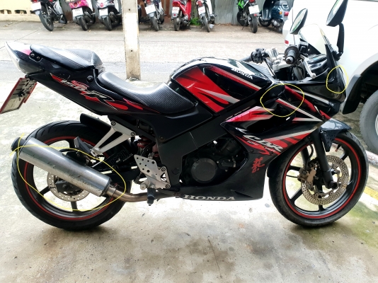 CBR 150 คาร์บู รุ่นสุดท้ายโครงดำ CBR 150 คาร์บู รุ่นสุดท้ายโครงดำ