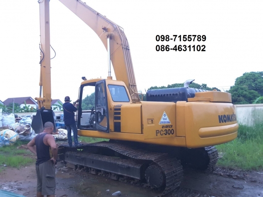 ขายทั้งใหญ่และยาว!! >>> Komatsu Pc300 รุ่น 6 บูมอาร์มยาว <<< เบอร์ติดต่อ 098-7155789 086-4631102