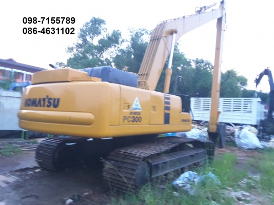 ขายทั้งใหญ่และยาว!! >>> Komatsu Pc300 รุ่น 6 บูมอาร์มยาว <<< เบอร์ติดต่อ 098-7155789 086-4631102