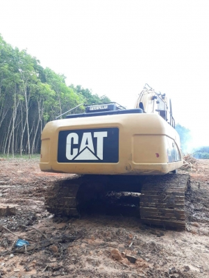 ขายแบคโฮ CAT320.D ไฟครบช่วงล่างเพิ่งทำมาใหม่เอกสารอินวอยราคา 1,500,000
