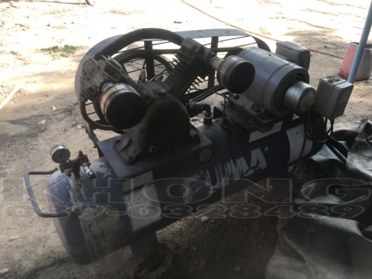 ขายด่วน ปั้มลม Puma 150 ลิตร สภาพสวยพร้อมใช้งาน เพียง 15000 บาท