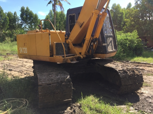 ขายKOBELCO SK120-2 สภาพสวยพร้อมใช้งาน เครื่องดี เอวแน่น ปั้มดี ออร์เย็น ทำงานไม่โหลด ราคาต่อรองได้ โทร0616613023แพรว