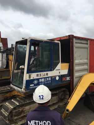 ขายรถขุดนำเข้าจากญี่ปุ่น komatsu pc60-6 รถ2000กว่าชั่วโมงสภาพสวยพร้อมใช้งาน ระบบสมบูรณ์ เอกสารนำเข้าครบ สนใจสอบถามได้ที่ 089-2579650