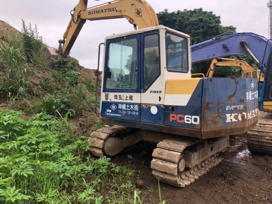 ขายรถขุดนำเข้าจากญี่ปุ่น komatsu pc60-6 รถ2000กว่าชั่วโมงสภาพสวยพร้อมใช้งาน ระบบสมบูรณ์ เอกสารนำเข้าครบ สนใจสอบถามได้ที่ 089-2579650