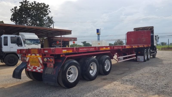 ขาย หัวลาก ISUZU 360 แรงม้า ปี 58 หางพื้นเรียบสามมิตร ปี 56 รถสวยพร้อมใช้งาน เอกสารพร้อมโอน สนใจติดต