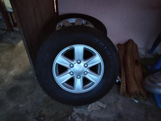 แม็คพร้อมยาง ขอบ16 จำนวน4เส้น แม็คพร้อมยาง ขอบ16 จำนวน4เส้น