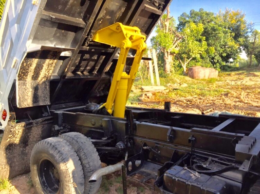 ISUZU NRR 195 HP 6HE1 หกล้อดั๊มพ์ กระบะดั๊มพ์เหล็ก 5 ตันต่อใหม่สวยๆ ภายในเก๋งสวยครบ พวงมาลัยเพาเวอร์