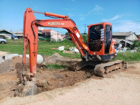 ขายรถแบคโฮ KUBOTA KX1613 ไมล์ 3000 ชม.ราคา 550000