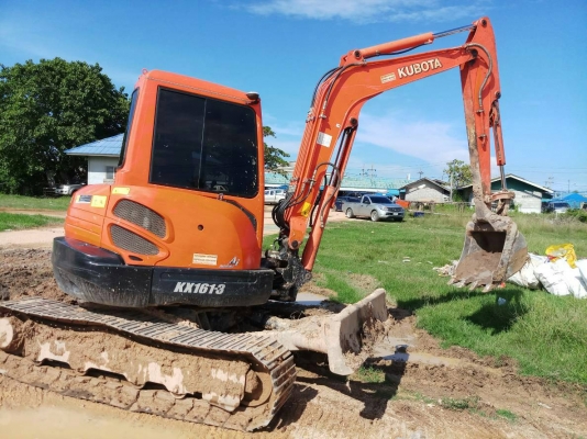 ขายรถแบคโฮ KUBOTA KX1613 ไมล์ 3000 ชม.ราคา 550000 ขายรถแบคโฮ KUBOTA KX1613 ไมล์ 3000 ชม.ราคา 550000