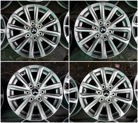 แม็ก New Pajero ขอบ 18 /NEW TRITON Athlete ขอบ 17 สีดำชุดละ 4,400-7,000 บาท