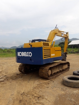 ขายรถขุดKobelco yutani sk045 ขนาดรถ12t   เทียบเท่า รถขุดpc120-2 เครื่องยนต์มิตซูบิชิ6DS7 คอนโทรลลูกหมาก ปั้มเฟือง2ตอน พร้อมลายหัวเจาะ และหัวกระแทก รถเก่านอก  มีเอกสาร