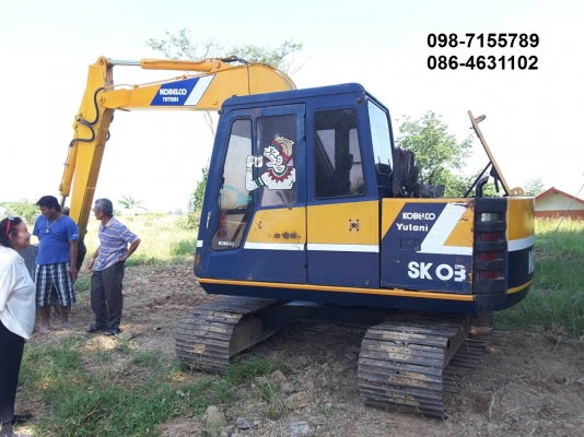 ขาย!! &gt;&gt;&gt; Kobelco Sk60mark2 สภาพพร้อมลุยงาน &lt;&lt;&lt; เบอร์ติดต่อ 098-7155789 086-463110