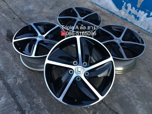 ล้อแม็กป้ายแดง 5รู114 Honda HR-V รุ่นใหม่ ขอบ 17