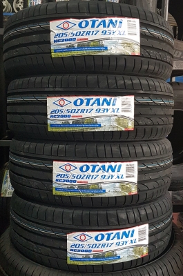ยางใหม่ 205/50/17 ปี 18 OTANI KC2000 *