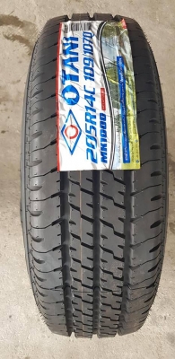 ล้อกะทะผ่า 5รูและ6รู พร้อมยางใหม่205R14 ปี18 OTANI  2 ล้อ