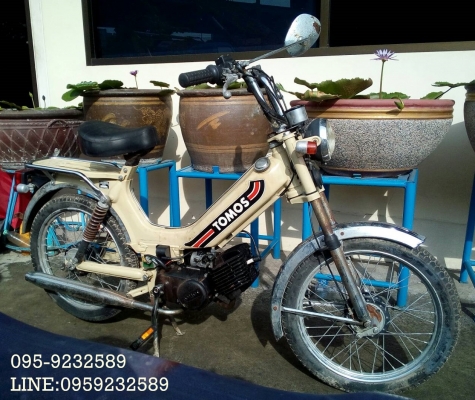 ขายจักรยานปั่นติดเครื่องได้ TOMOS