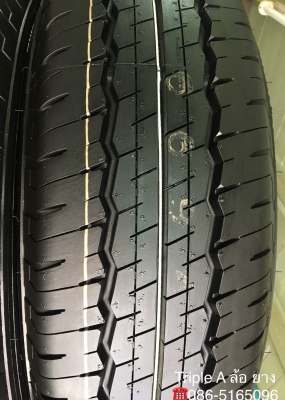 ยางใหม่ป้ายแดง Dunlop 215-70-16 ปี 18 ใหม่กริ๊บๆ เส้นสีจัด