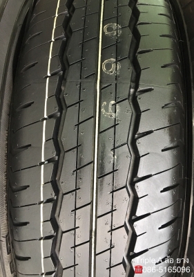 ยางใหม่ป้ายแดง Dunlop 215-70-16 ปี 18 ใหม่กริ๊บๆ เส้นสีจัด