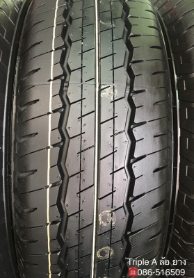 ยางใหม่ป้ายแดง Dunlop 215-70-16 ปี 18 ใหม่กริ๊บๆ เส้นสีจัด