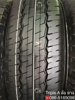 ยางใหม่ป้ายแดง Dunlop 215-70-16 ปี 18 ใหม่กริ๊บๆ เส้นสีจัด