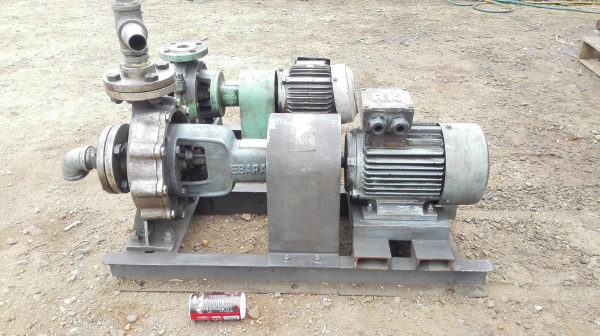 ปั้มน้ำหัวสแตนเลสญี่ปุ่น EBARA JAPAN มอเตอร์ 2 HP 380V ท่อ 2&rdquo;- 1&rdquo; สภาพสวยวิ่งนิ่มพร้อมใช้