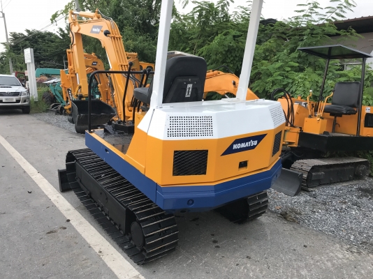 Komatsu pc15สภาพดีเก่าญี่ปุ่น มีใบอินวอยไม่เคยใช้ในไทย