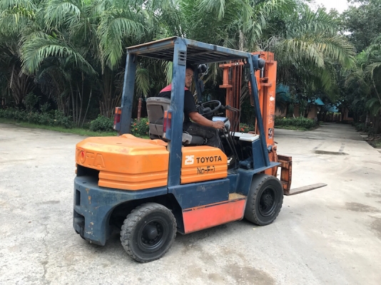 ขายFORKLIFT TOTOTA รุ่น5FG25(2.5ตัน)(งาหมุนแท้) สวยเดิมจากญี่ปุ่น ยังไม่เคยใช้ในไทย 145,000เท่านั้น!!