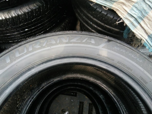 ขายยาง 215/55R16 บริดจสโตน ปี17 ดอกเต็มๆสดๆ ใช้กันนานๆ ชุดละ 2999 บาท พร้อมใส่ ถ่วง ฟรี