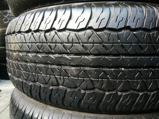 ขายยาง 265/60R18 DUNLOP ปี17 ดอกยางเต็มสวยไม่ร้าวไม่ปะไม่แตกลาย ชุดละ 6500 บาท พร้อมใส่ ถ่วง ฟรี
