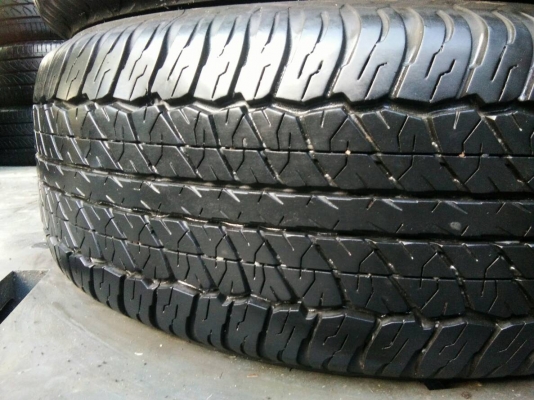 ขายยาง 265/60R18 DUNLOP ปี17 ดอกยางเต็มสวยไม่ร้าวไม่ปะไม่แตกลาย ชุดละ 6500 บาท พร้อมใส่ ถ่วง ฟรี