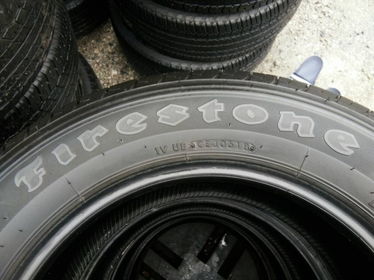 ขายยาง 215/65R16 ไฟร์สโตน ปี18 ดอกเต็มสวยสดไม่ร้าวไม่ปะ สวยกว่านี้ซื้อยางใหม่ ชุดนี้สุดคุ้ม 4900 บาท