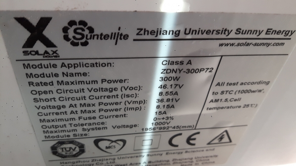 ขายเหมาชุด โซล่าเซลล์ ขนาด 300w