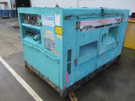 เครื่องปั๊มลม Airman PDS265S นำเข้าจาก ญี่ปุ่น ติดต่อโทร 098-2492100 ภัทร