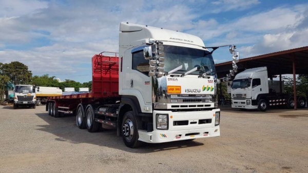 Isuzu 360 สิบล้อหัวลาก ปี 58 พร้อมหางพื้นเรียบสามมิตร ปี 56 รถสวยเดิม พร้อมใช้งาน #มีหลายหัวเลือกได้ Isuzu 360 สิบล้อหัวลาก ปี 58 พร้อมหางพื้นเรียบสามมิตร ปี 56 รถสวยเดิม พร้อมใช้งาน #มีหลายหัวเลือกได้