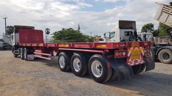 Isuzu 360 สิบล้อหัวลาก ปี 58 พร้อมหางพื้นเรียบสามมิตร ปี 56 รถสวยเดิม พร้อมใช้งาน #มีหลายหัวเลือกได้ Isuzu 360 สิบล้อหัวลาก ปี 58 พร้อมหางพื้นเรียบสามมิตร ปี 56 รถสวยเดิม พร้อมใช้งาน #มีหลายหัวเลือกได้