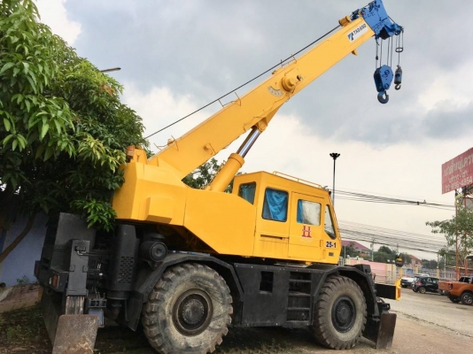 ต้องการขายรถเครน4ล้อ TADANO-25ตัน(M4 ปี90)ทะเบียนพร้อมโอน ต้องการขายรถเครน4ล้อ TADANO-25ตัน(M4 ปี90)ทะเบียนพร้อมโอน