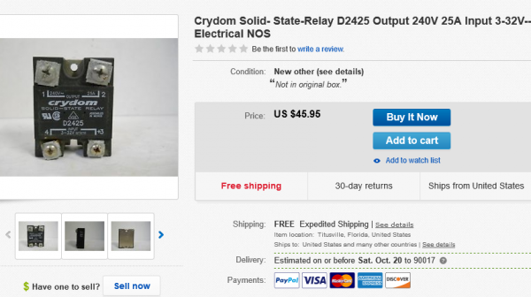 ขายเหมา SSR 8ตัว..... Solid State Relays